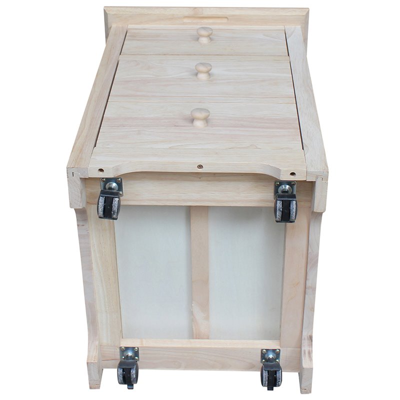 International Concepts 2 Drawer Mobile Vertical File Cabinet