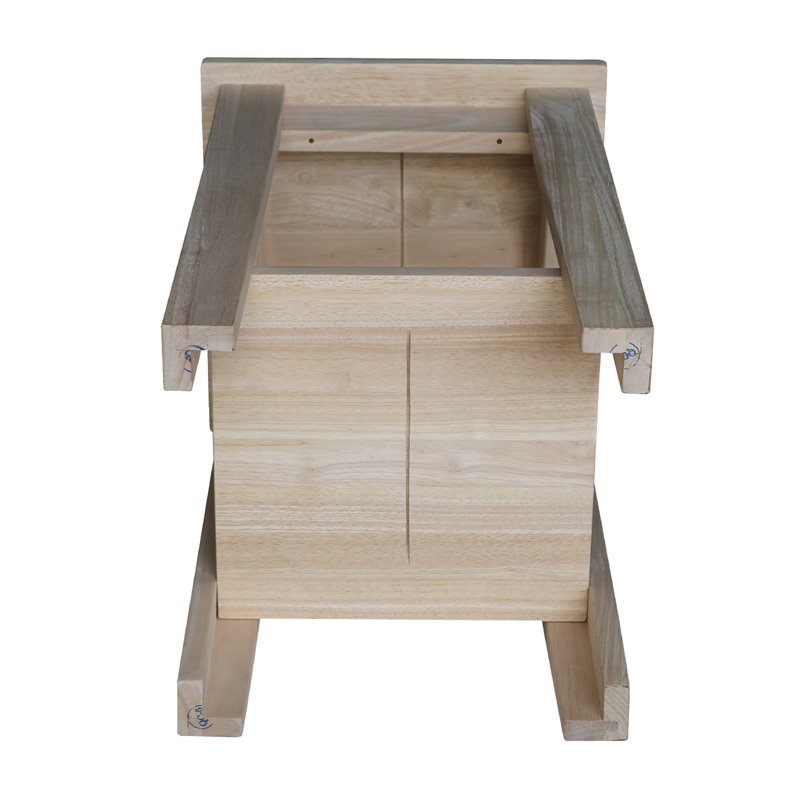 International Concepts Shaker Plant Stand  Unfinished