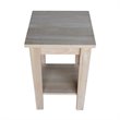 International Concepts Shaker Plant Stand  Unfinished