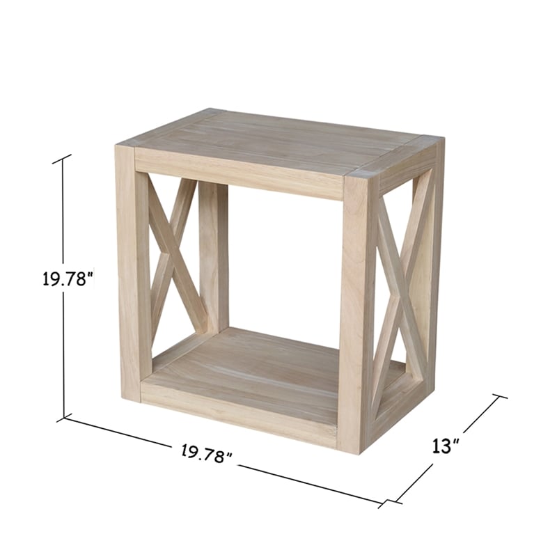 International Concepts Hampton Narrow End Table