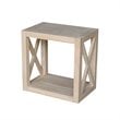 International Concepts Hampton Narrow End Table