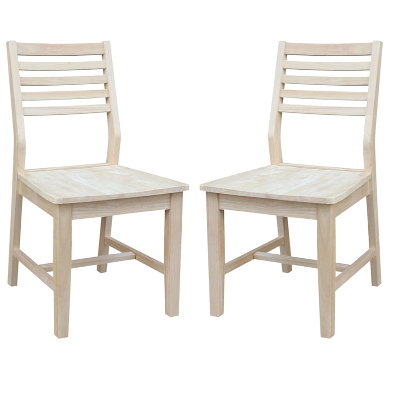 International Concepts Aspen Ladderback Dining Side Chair (Set of 2)