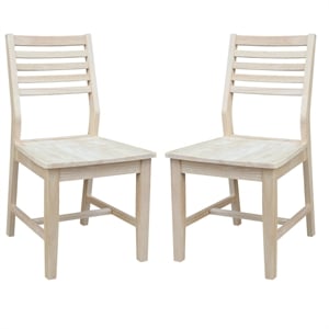 International Concepts Aspen Ladderback Dining Side Chair (Set of 2)
