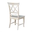 International Concepts Set of Two Lacy Dining Chairs