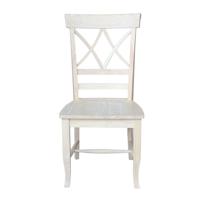 International Concepts Set of Two Lacy Dining Chairs