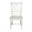 International Concepts Set of Two Lacy Dining Chairs