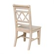 International Concepts Canyon Collection Set of Two Double X- Back Chairs
