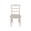 International Concepts Unfinished Madrid Chairs in Natural (Set of 2)