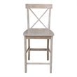 International Concepts X-Back Counter height Stool - 24