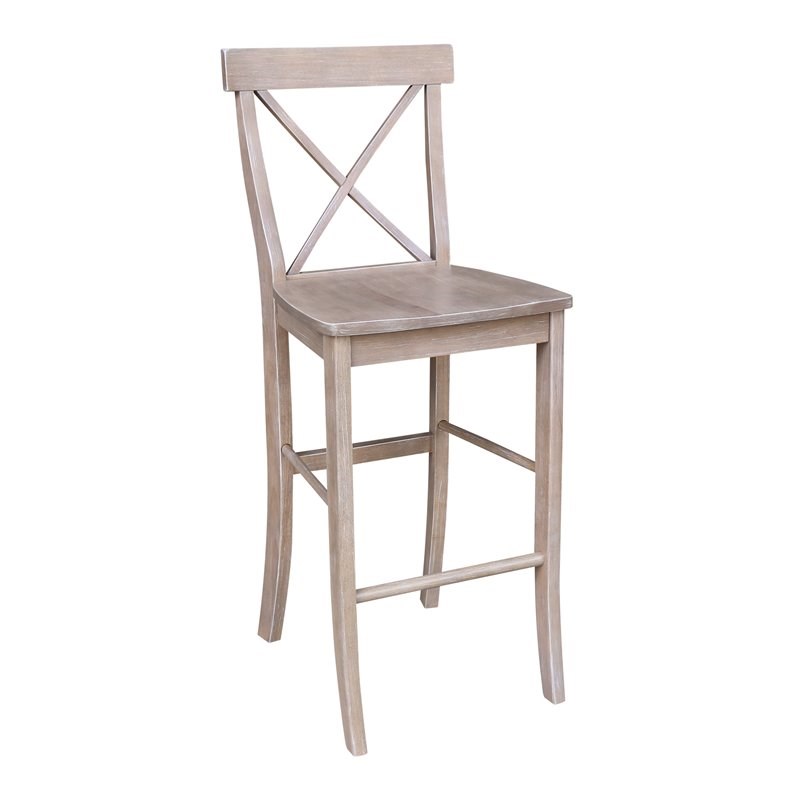 International Concepts X-Back Bar height Stool - 30