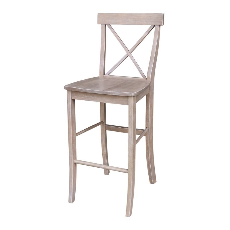 International Concepts X-Back Bar height Stool - 30