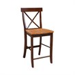 International Concepts X-Back Counter height Stool - 24