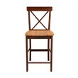 International Concepts X-Back Counter height Stool - 24