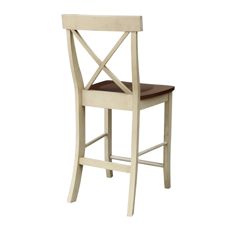 International Concepts X-Back Counter height Stool - 24