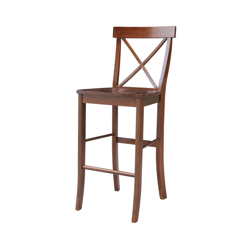 International Concepts X-Back Bar height Stool - 30