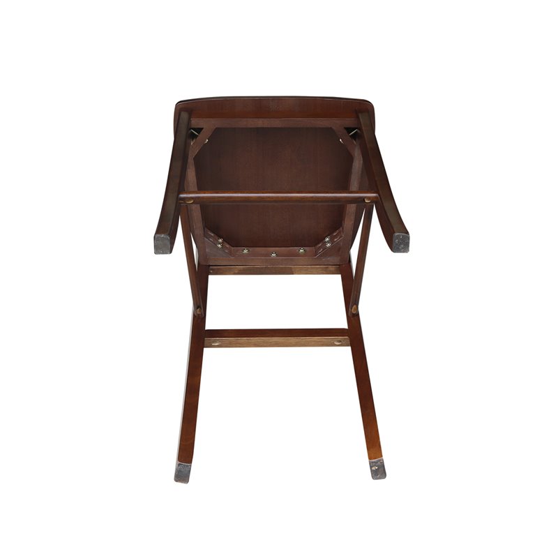 International Concepts X-Back Bar height Stool - 30