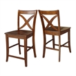 Vineyard Solid Wood Counter Height Stool in Espresso - 24