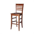 International Concepts Roma Bar Height Wood Stool - 30