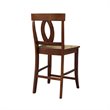 Verona Solid Wood Counter Height Stool in Espresso - 24