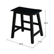 International Concepts Slat Seat Stool - 18