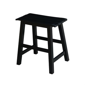 International Concepts Slat Seat Stool - 18&quot Seat Height