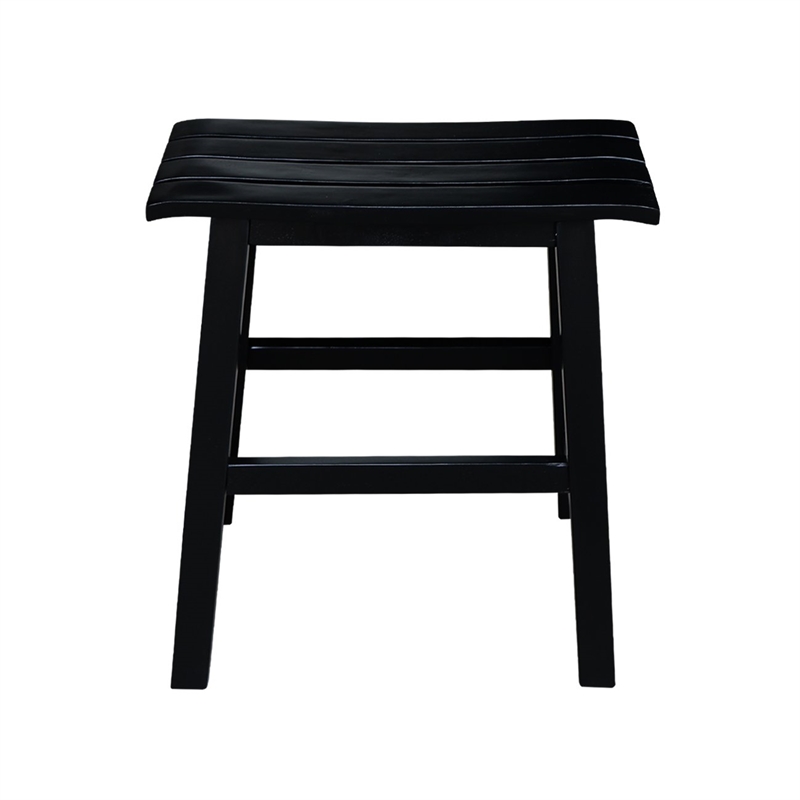 International Concepts Slat Seat Stool - 18