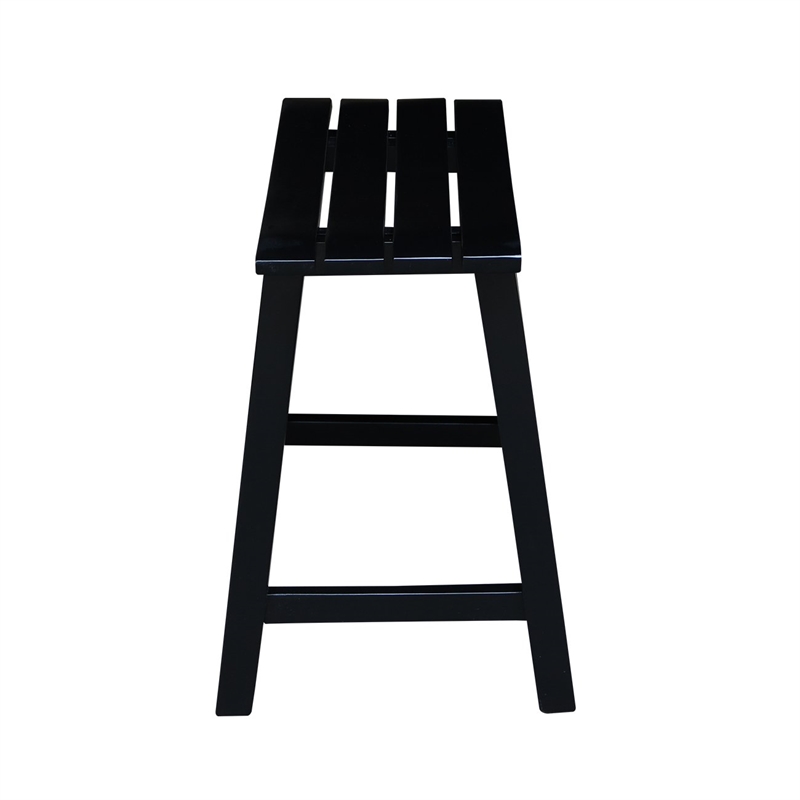 International Concepts Slat Seat Stool - 18