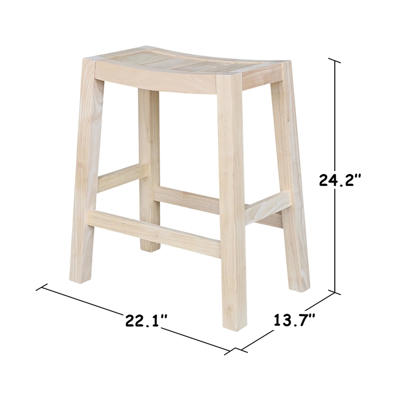 International Concepts Ranch Stool - 24