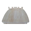 San Remo Solid Wood Bar Height Stool - 30