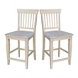 Seattle Solid Wood Counter Height Stool in Unfinished - 24