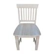 Seattle Solid Wood Counter Height Stool in Unfinished - 24