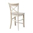 Charlotte Solid Wood Counter Height Stool with a 24