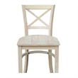 Charlotte Solid Wood Counter Height Stool with a 24