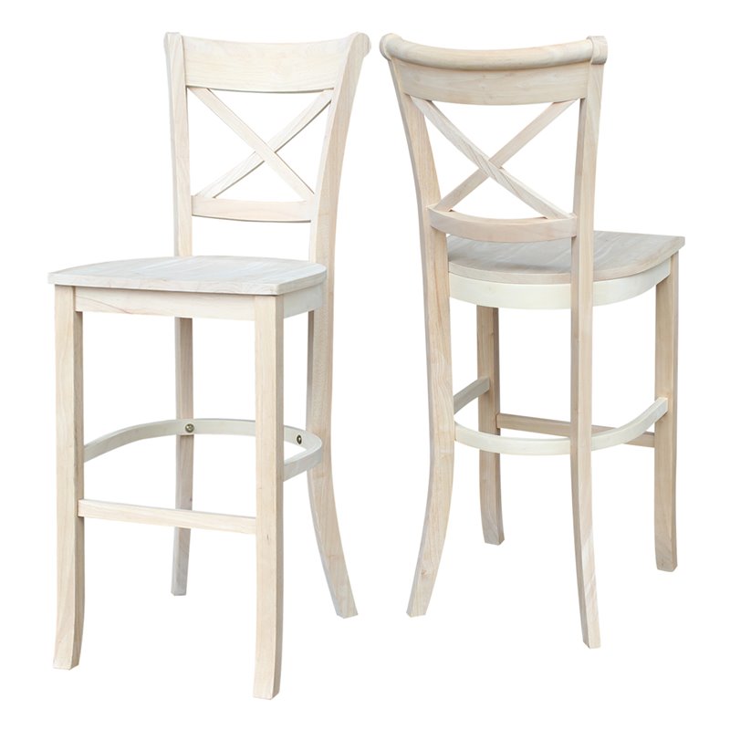 International Concepts Charlotte Bar height Stool - 30