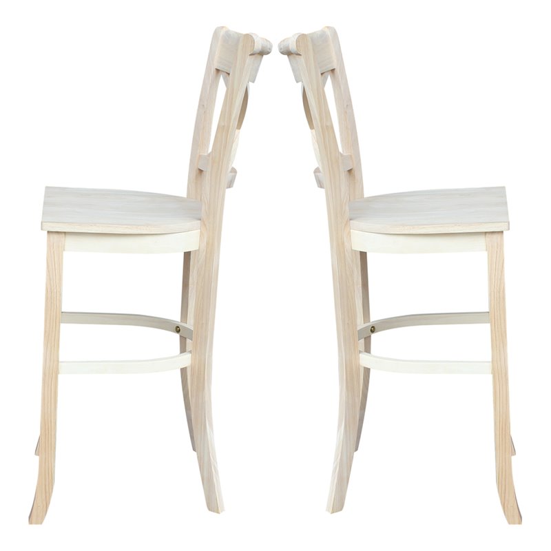 International Concepts Charlotte Bar height Stool - 30