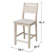 International Concepts Aspen Counter height Panel Stool - 24