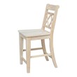 Canyon Collection Counter height Double X-Back  Stool - 24