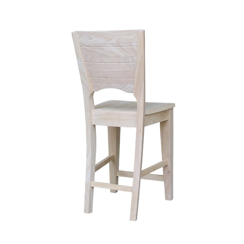 Canyon Collection Solid Back Counter height Stool - 24