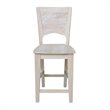 Canyon Collection Solid Back Counter height Stool - 24