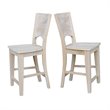 Canyon Collection Solid Back Counter height Stool - 24