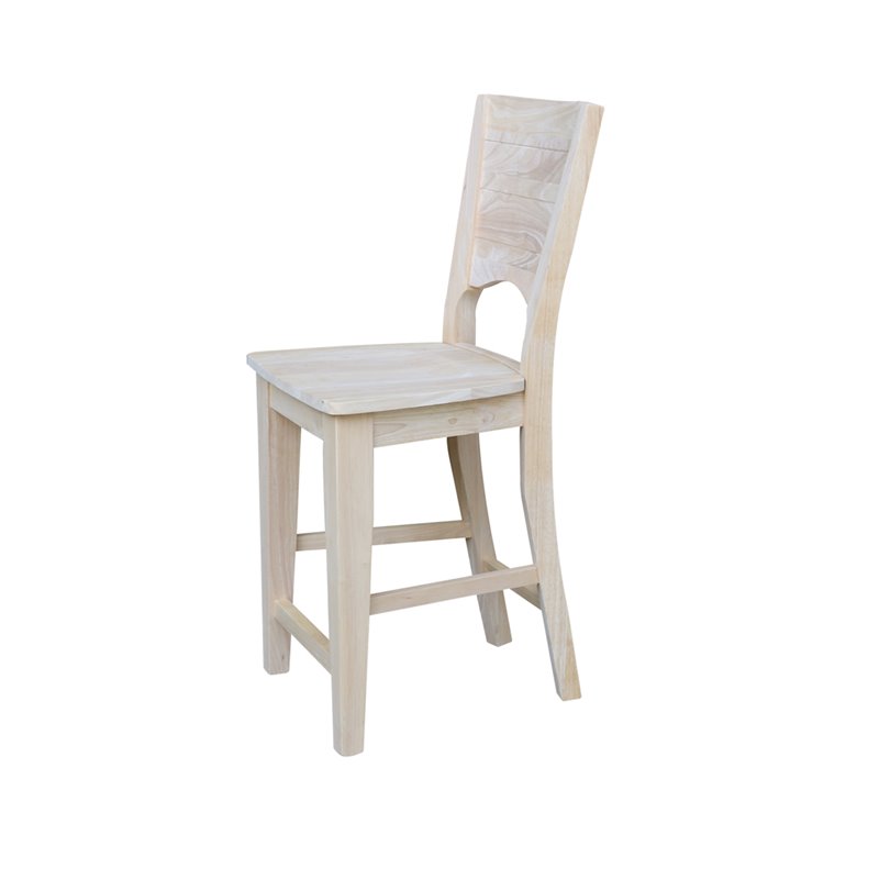 Canyon Collection Solid Back Counter height Stool - 24