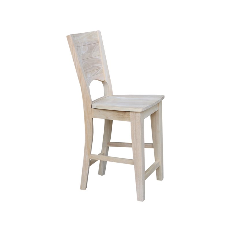 Canyon Collection Solid Back Counter height Stool - 24