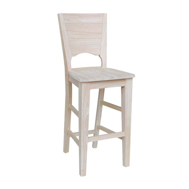 Canyon Collection Solid Back Bar height Stool - 30