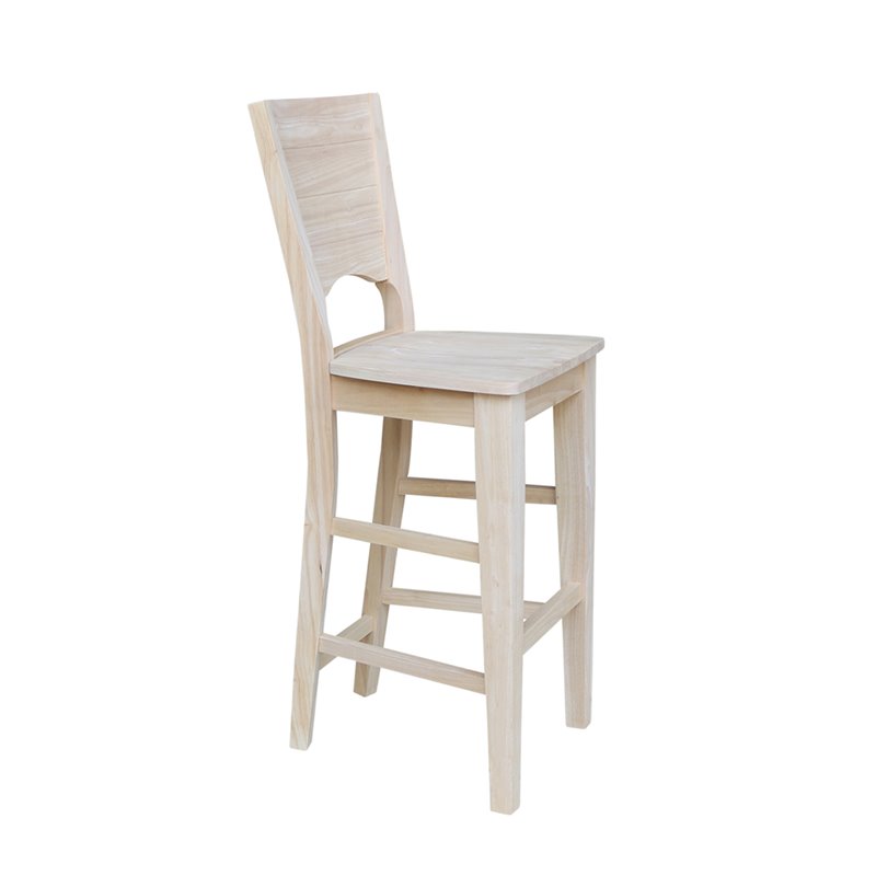 Canyon Collection Solid Back Bar height Stool - 30