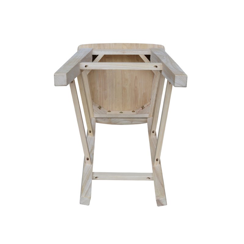 Canyon Collection Solid Back Bar height Stool - 30