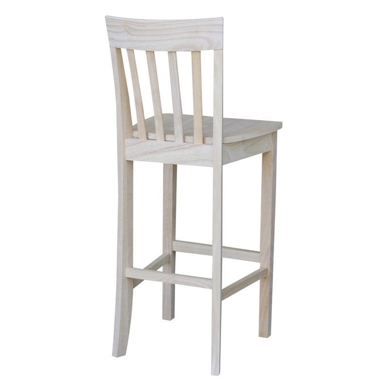 International Concepts Slatback Bar height Stool - 30