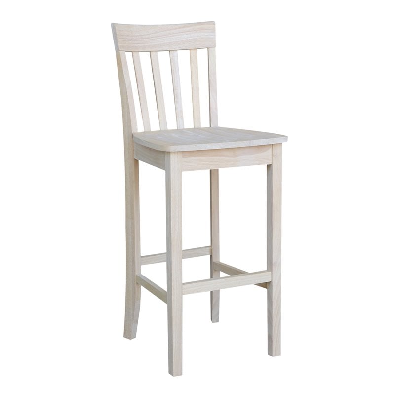 International Concepts Slatback Bar height Stool - 30