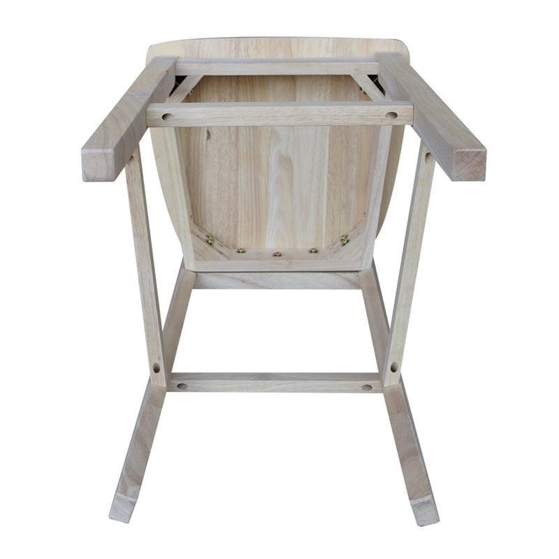 International Concepts Slatback Bar height Stool - 30
