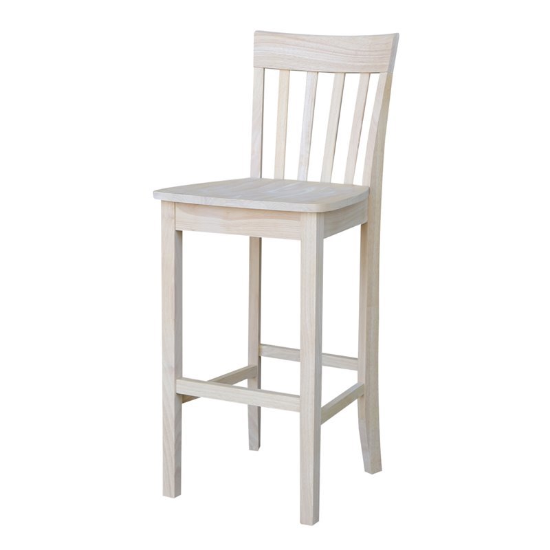 International Concepts Slatback Bar height Stool - 30