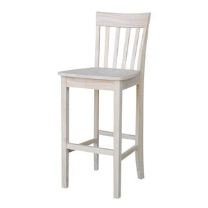 International Concepts Slatback Bar height Stool - 30&quot Seat Height
